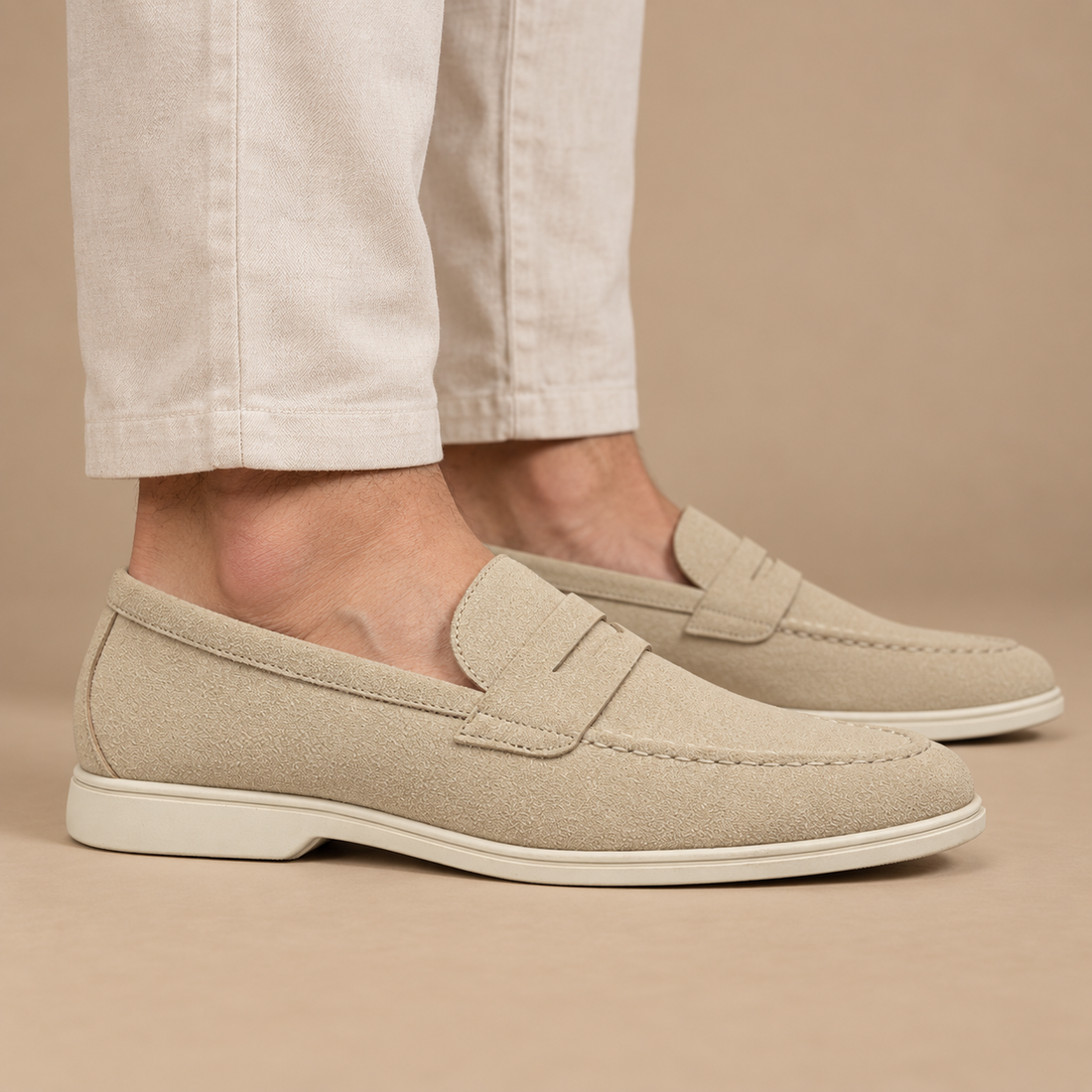 Slip-on loafers til herre